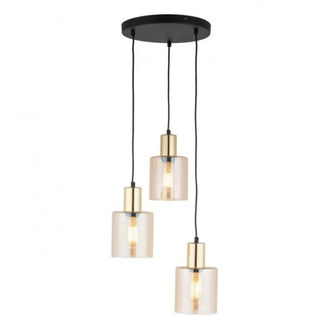 Lampa wisząca SIERRA złota 6667 TK Lighting - obrazek 1