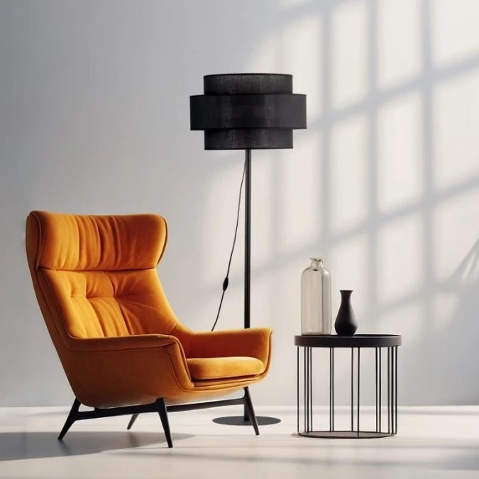 Lampa podłogowa CALISTO kolor Czarny 5896 TK Lighting - obrazek 2