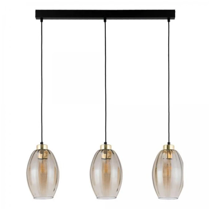 Lampa wisząca SEBO kolor Czarny / złoty 4635 TK Lighting - obrazek 1