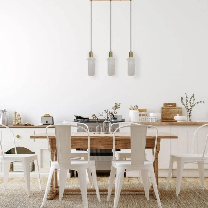 Lampa wisząca Tirana 3xE27 linia biała LP‑945/3L WH Light Prestige - obrazek 3