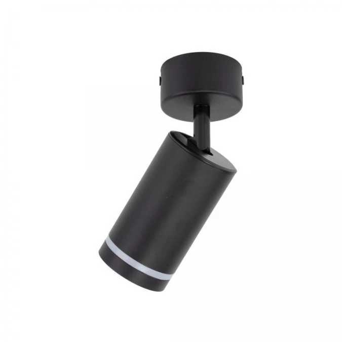 Lampa sufitowa czarna reflektorek sufitowy JET BLACK 1* GU10 6910 TK Lighting - obrazek 3