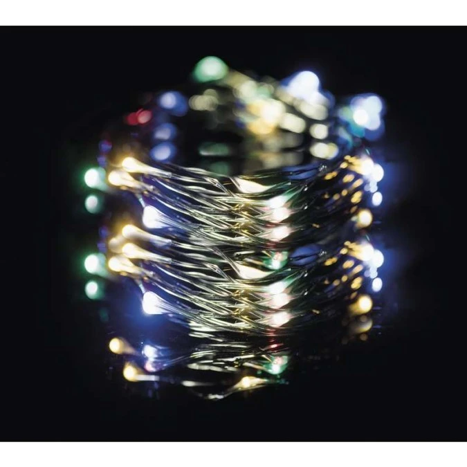 Lampki choinkowe XMAS nano TIMER 3,6W 150LED 15m IP44 multikolor D3AM03 - obrazek 1