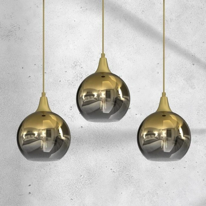 Lampa wisząca MONTE GOLD 3xE27 MLP8402 Milagro - obrazek 3