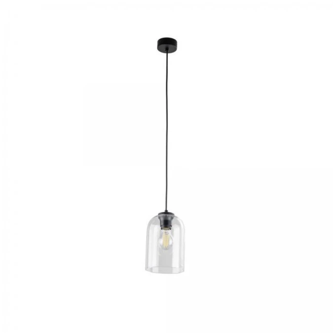 Lampa wisząca ze szklanym, przezroczystym kloszem 1xE27 MOLLY TRANSPARENT 1 10300 TK Lighting - obrazek 1
