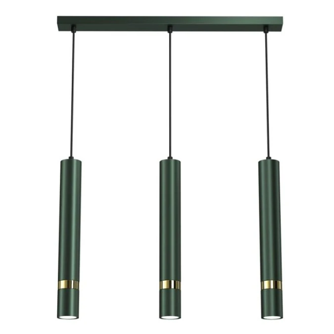 Lampa wisząca JOKER GREEN/GOLD 3xGU10 MLP7721 Milagro - obrazek 1