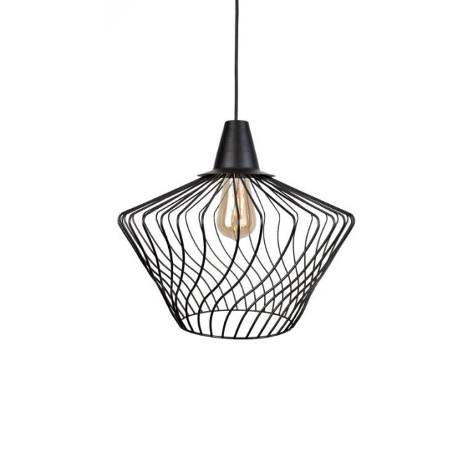 LAMPA WISZĄCA WAVE S CZARNA 8858 Nowodvorski - obrazek 3