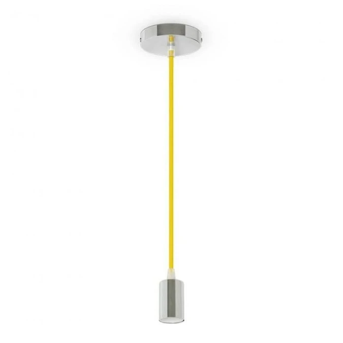 Lampa Wisząca VT‑7338 E27 Max. 60W Żółta 3793 - obrazek 1
