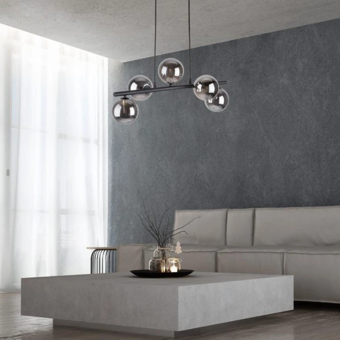Lampa wisząca ESTERA BLACK 5 PŁ 6707 TK Lighting - obrazek 3