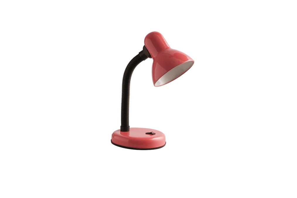 Lampka biurkowa RIO E27 max. 40W AC220‑240V czerwony LB‑RIOE27‑42 - obrazek 1