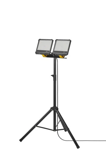 Lampa robocza / naświetlacz budowlany zestaw opraw FLATO L na stojaku 9200lm 840 IP54 II kl. 3m wt.UNI‑SCHUKO 622359 - obrazek 1