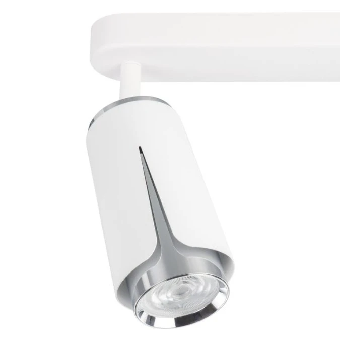Lampa sufitowa FLOWER WHITE CHROME SPOT 3xGU10 ML0274 Milagro - obrazek 2