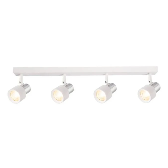 Lampa sufitowa Cino 4xGU10 Biały + Chrom ML9950 Milagro - obrazek 2