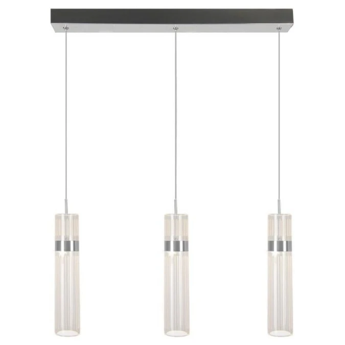 Lampa wisząca Ambiente 3 LED CCT chrom LP‑1510/3L CH Light Prestige - obrazek 3
