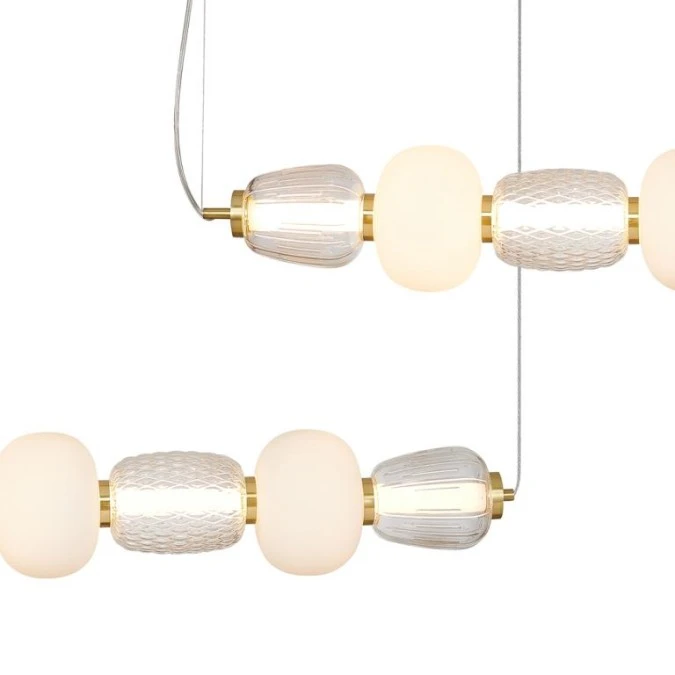 Lampa wisząca CARO GOLD 42W LED ML0365 Milagro - obrazek 2