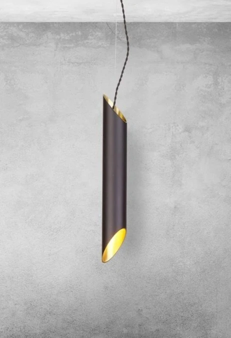 Lampa wisząca w kolorze czarnym LIBRA 1xE14 MILAGRO BY MACIEJ ZIEŃ - obrazek 2