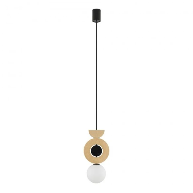 Lampa wisząca DROPS Naturalne drewno 11174 Nowodvorski - obrazek 1