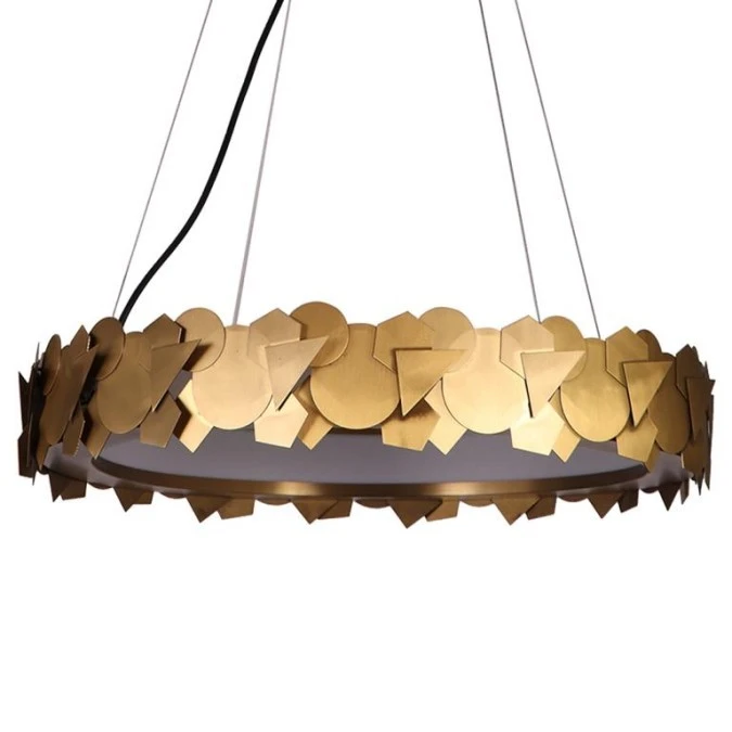 Lampa wisząca SOHO GOLD 24W LED ML6156 Milagro - obrazek 3