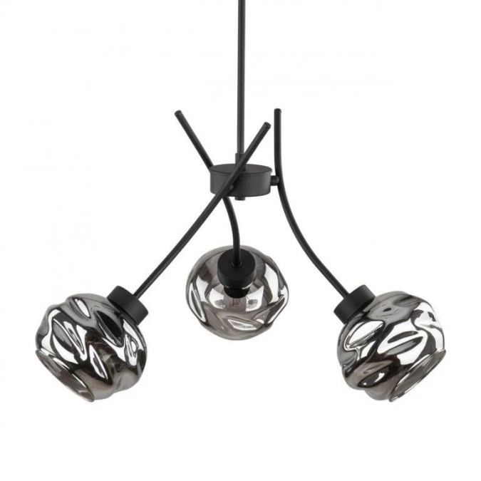 Lampa wisząca ZULIA 3 ‑ punktowa Grafit lustrzany 5748 TK Lighting - obrazek 3