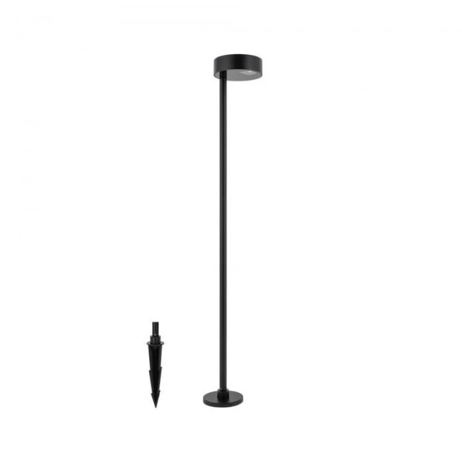 Lampa stojąco wbijana do ogrodu czarna RUBY LED 7W barwa ciepła 11542 Nowodvorski - obrazek 1