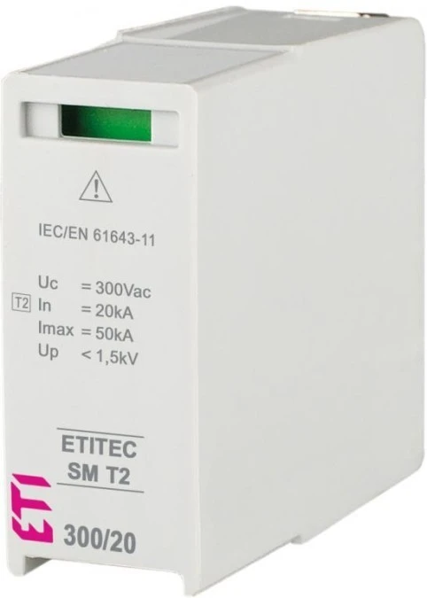 Moduł wymienny ogranicznika przepięć typ T2 (C) MOD. ETITEC SM T2 300/20 002440756