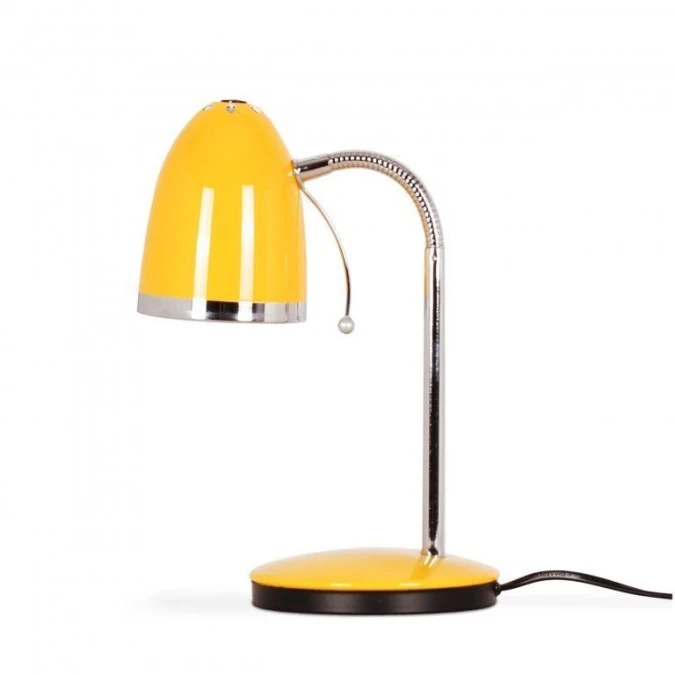 Lampka biurkowa dla ucznia KAJTEK na E27 regulowana K‑MT‑200 ŻÓŁTY Kaja Lighting - obrazek 2
