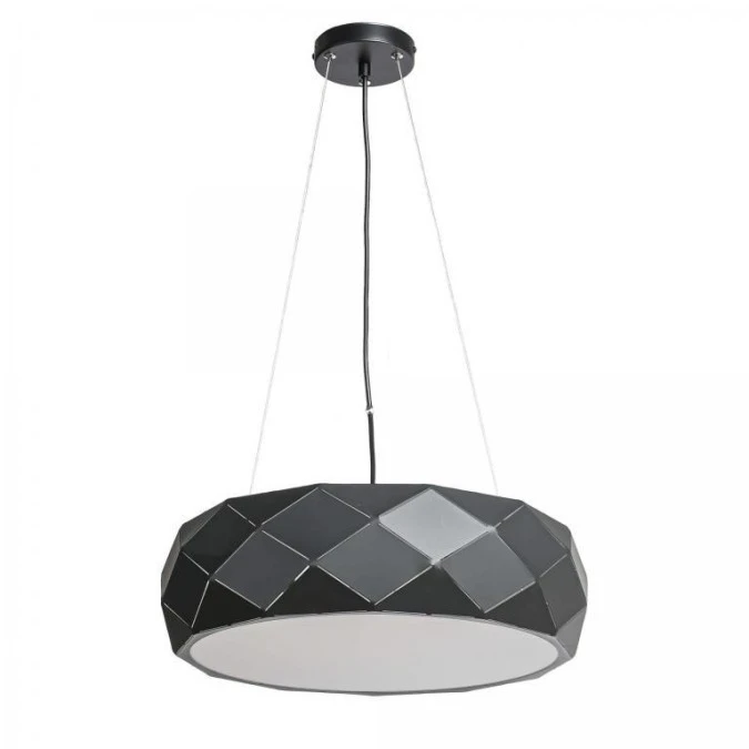 Lampa wisząca z serii REUS LED do stylowego salonu LP‑8069/1P BK Light Prestige - obrazek 1