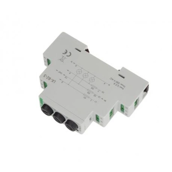 Lampka modułowa 3‑fazowa z zabezpieczeniem zielona LK‑BZ‑3G - obrazek 3