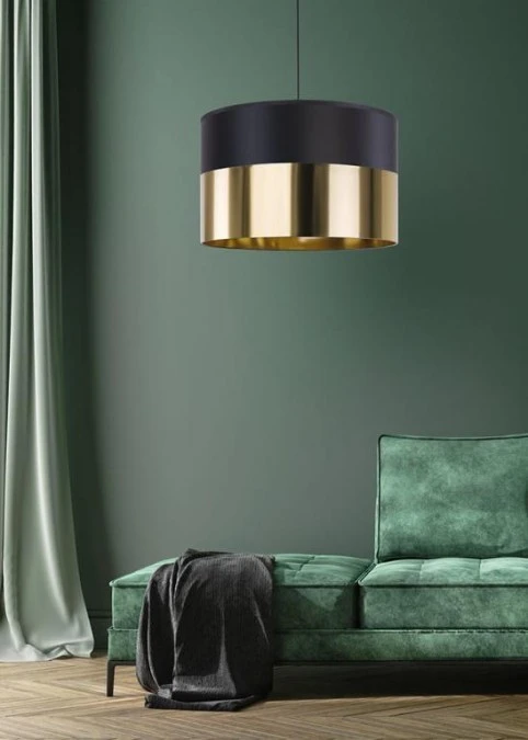 Lampa wisząca LONDYN 1 ‑ punktowa Czarno złoty 3473 TK Lighting - obrazek 2