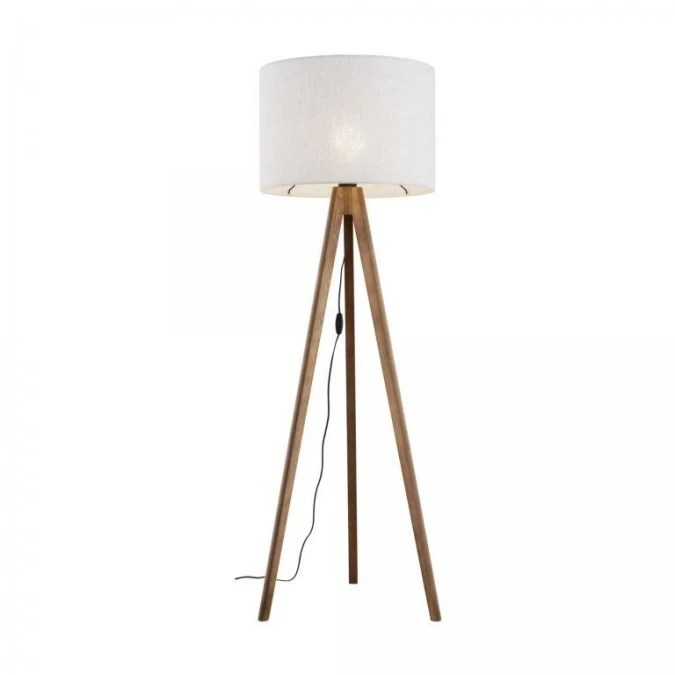 Lampa podłogowa drewniane nogi kolor orzech GRAND 16004 TK Lighting - obrazek 3