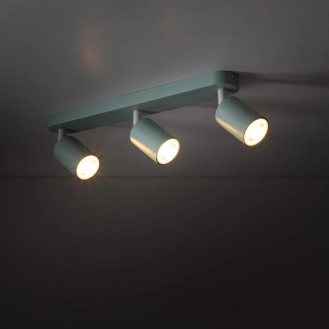 Lampa sufitowa LIVIA MINT potrójna z reflektorkami GU10 10236 TK Lighting - obrazek 3