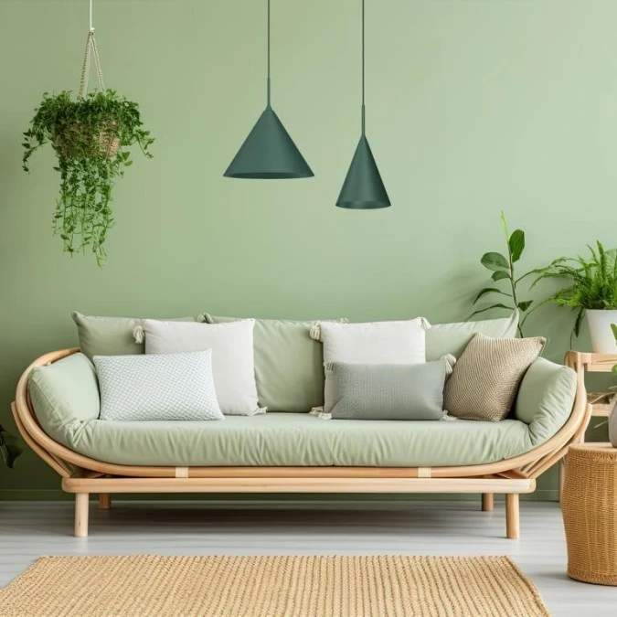Lampa wisząca CAPITAL GREEN Ø32cm 1xGX53 MLP0961 Milagro - obrazek 3