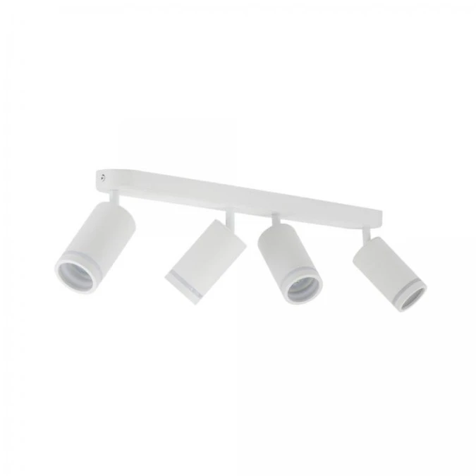 Lampa sufitowa biała 4x reflektorki na listwie JET WHITE 4*GU10 6917 TK Lighting - obrazek 3