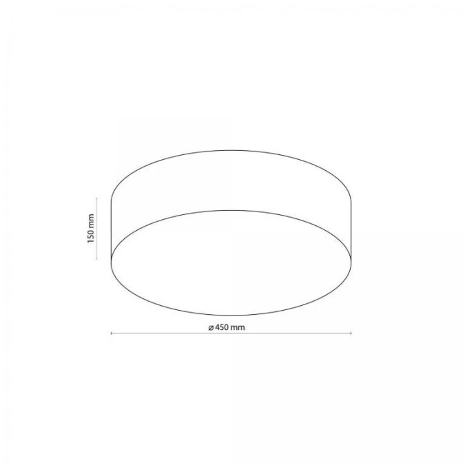 Lampa sufitowa RONDO LINEN 4 PŁ 5636 TK Lighting - obrazek 3