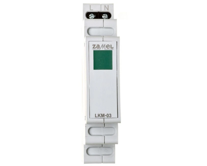 Lampka modułowa 1‑fazowa zielona 230V LED LKM‑03‑20 EXT10000045 - obrazek 2