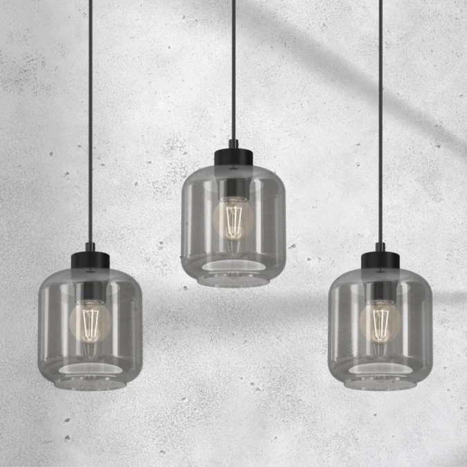 Lampa wisząca SOMBRA SMOKED 3xE27 MLP8374 Milagro - obrazek 3