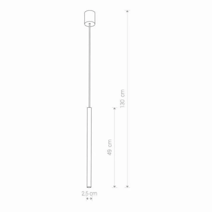 LAMPA WISZĄCA LASER WHITE 8796 Nowodvorski - obrazek 3