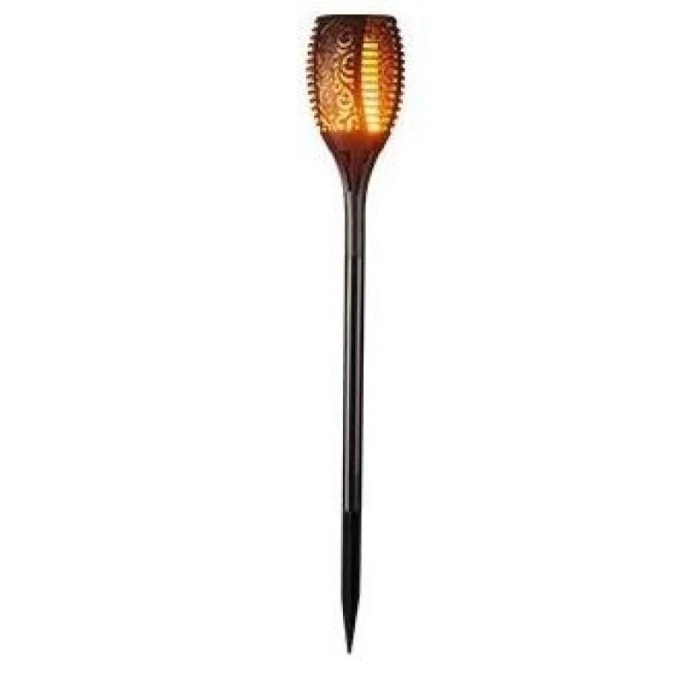 Lampa solarna LED 1,2W 30lm ogrodowa pochodnia, efekt płomienia, wbijana 51cm IP44 - obrazek 2
