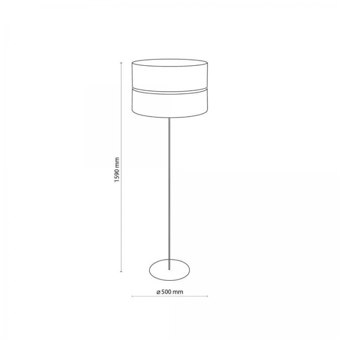 LAMPA PODŁOGOWA HILTON 1PŁ 5465 TK LIGHTING - obrazek 2