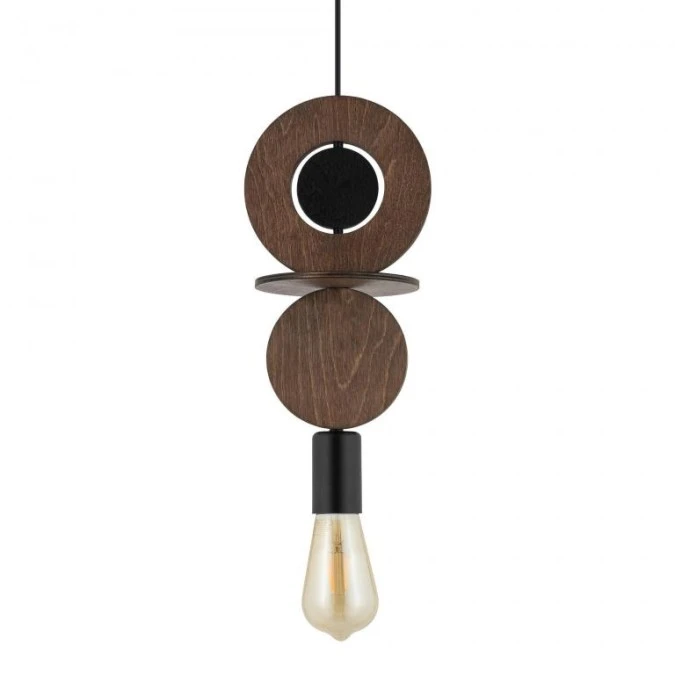 Lampa wisząca DROPS Ciemne drewno 11175 Nowodvorski - obrazek 3