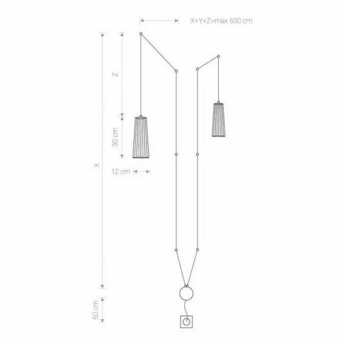 LAMPA WISZĄCA DOVER 9263 Nowodvorski - obrazek 2