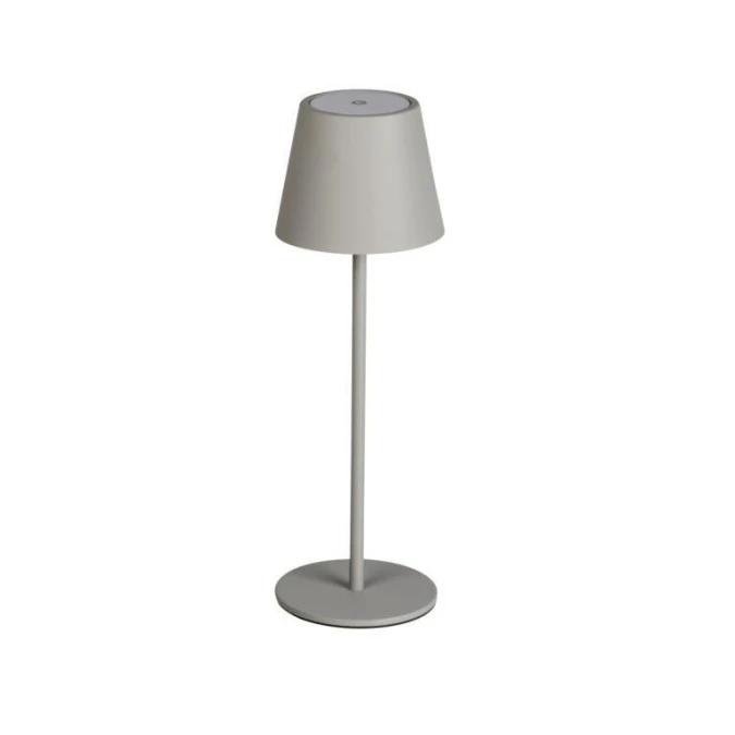 Lampa stołowa LED ACCU INITA LED IP54 GR max 1,2W 165lm IP54 barwa ciepła 3000K szary 36326 - obrazek 1