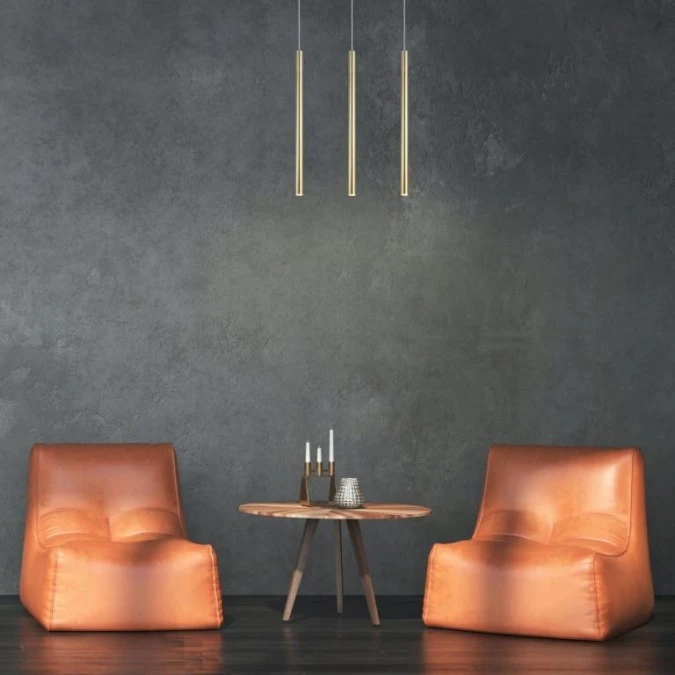 Lampa wisząca LUNGO 3 linia złota LP‑894/3L GD Light Prestige - obrazek 3