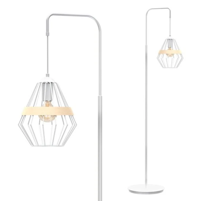 Lampa stojąca CLIFF WHITE 1xE27 MLP5522 Milagro - obrazek 2