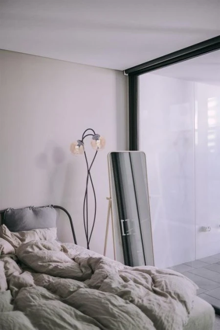 Lampa podłogowa FLORO z dwoma szklanym kloszami K‑5129 Kaja Lighting - obrazek 2