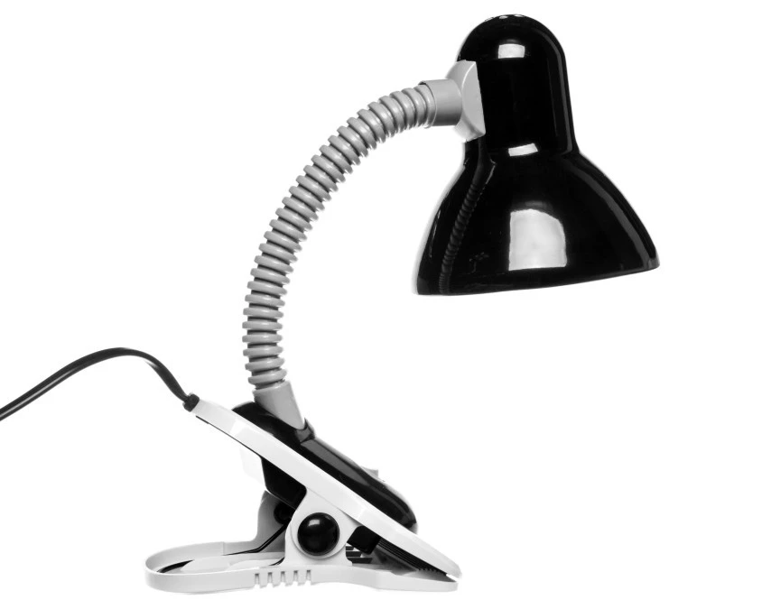 Lampka biurkowa max 10W LED E27 IP20 II klasa SUZI HR‑60‑B czarny 07151 - obrazek 2