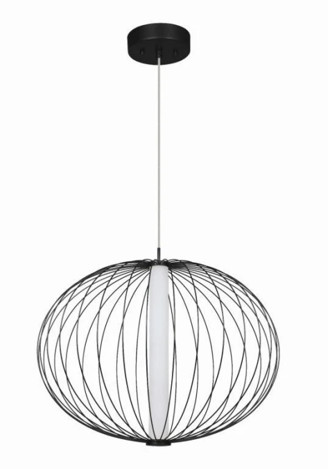 Lampa wisząca Treviso mała czarna LP‑798/1P Light Prestige - obrazek 1