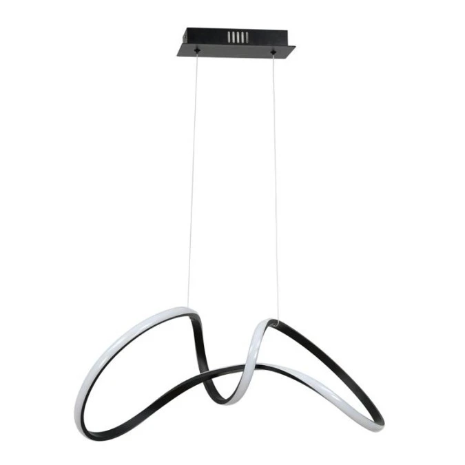 Lampa wisząca TESORO BLACK 48W LED ML7951 Milagro - obrazek 1