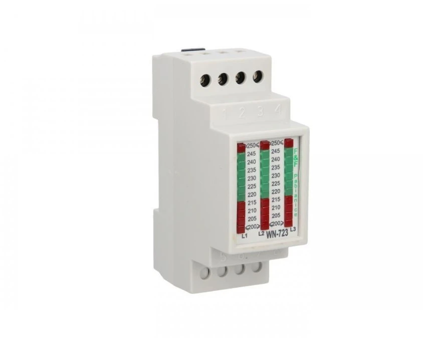 Lampka modułowa 3‑fazowa biały 230‑400V AC WN‑723 - obrazek 3