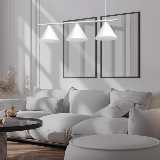 Lampa wisząca CAPITAL BIAŁY 3XGX52 MLP0939 Milagro - obrazek 3