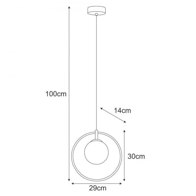 Lampa wisząca K‑3835 z serii NEO Kaja Lighting - obrazek 3